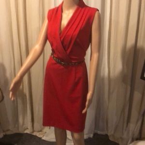 Red dress, gently used soft fabric